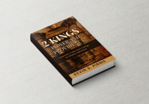 View of Front cover and Spine of the Book 2 Kings Power and Providence